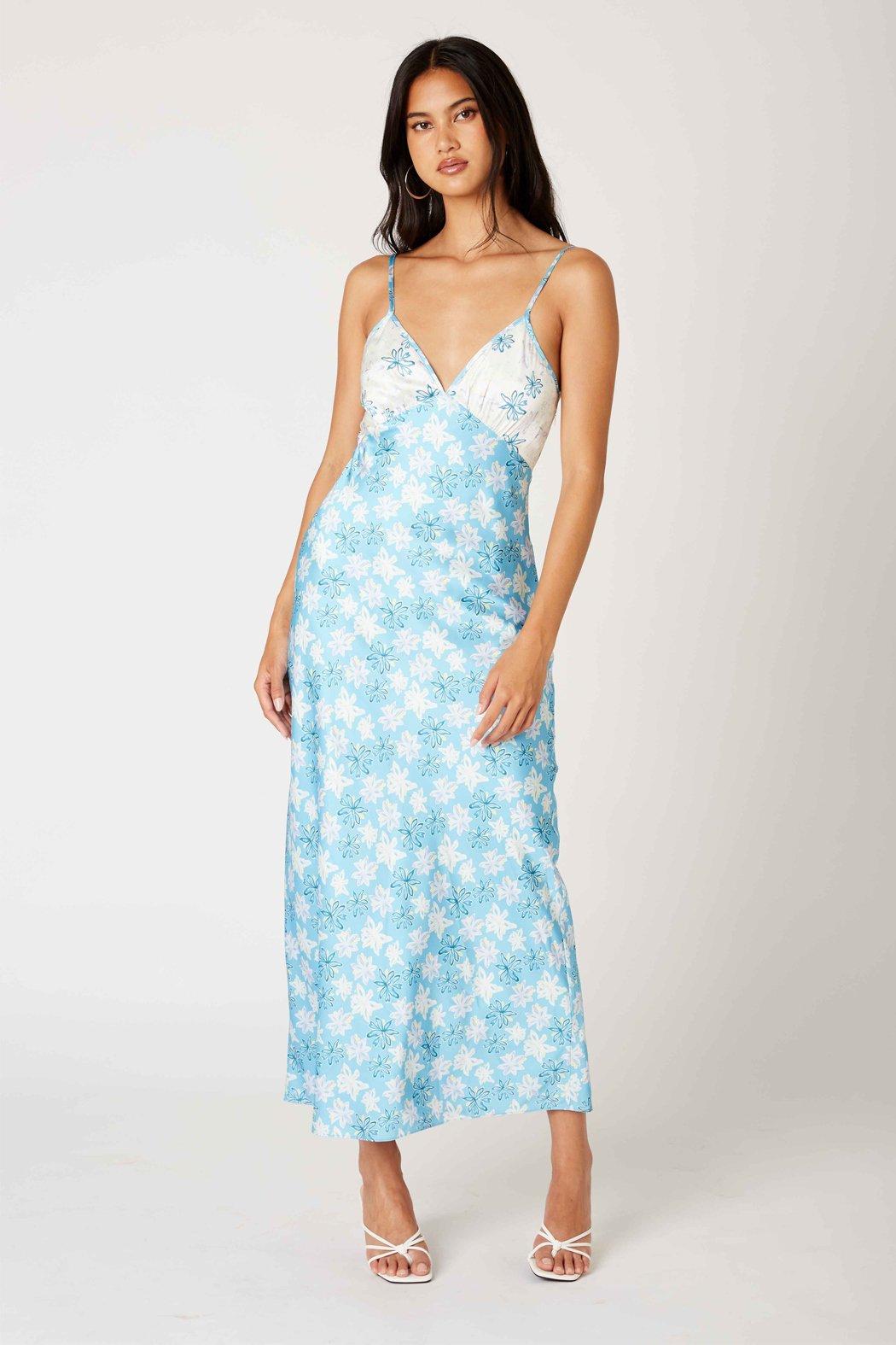 Jeffra Floral Slip Dress Product Image