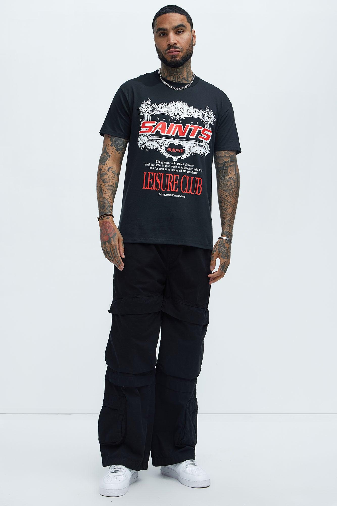 Saints Leisure Club Short Sleeve Tee - Black Product Image