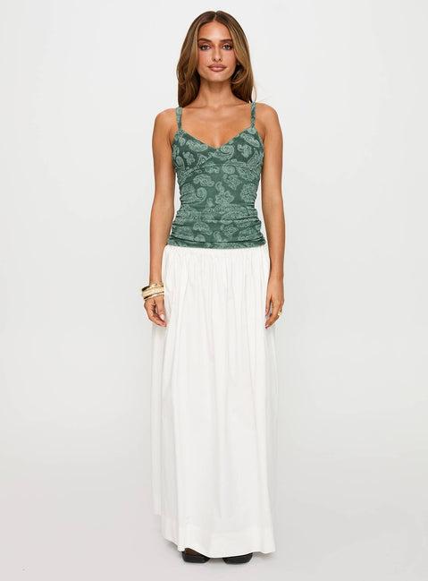 Attention On Me Top Teal Product Image