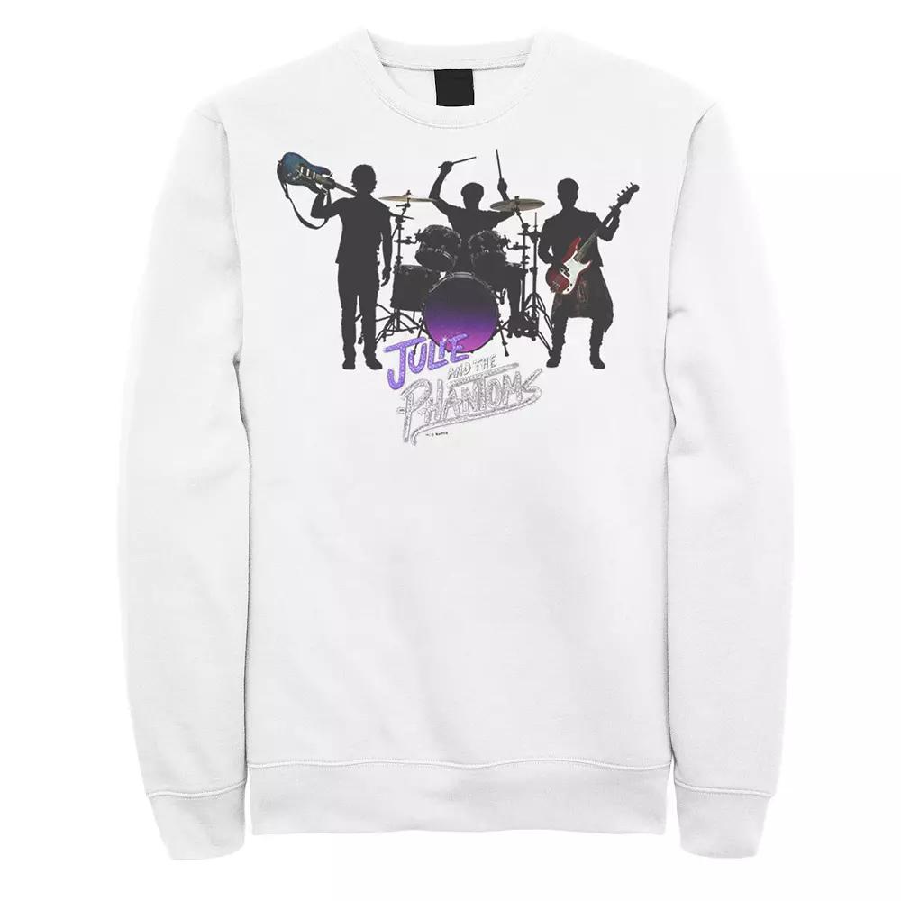 Men's Julie And The Phantoms Group Shot Logo Silhouette Sweatshirt,  Product Image