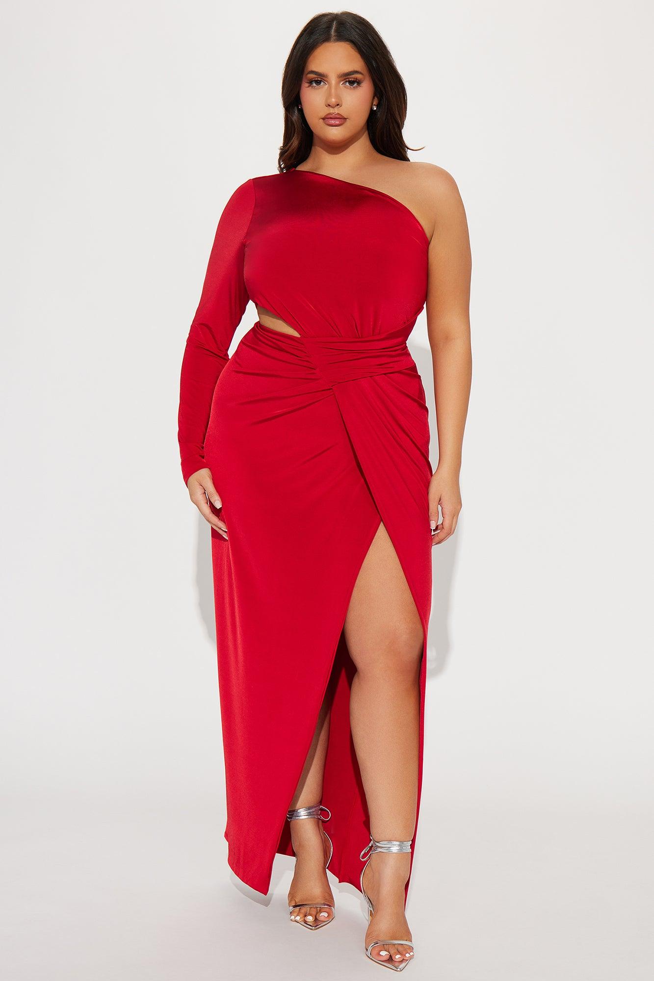 Lea Maxi Dress - Red Product Image