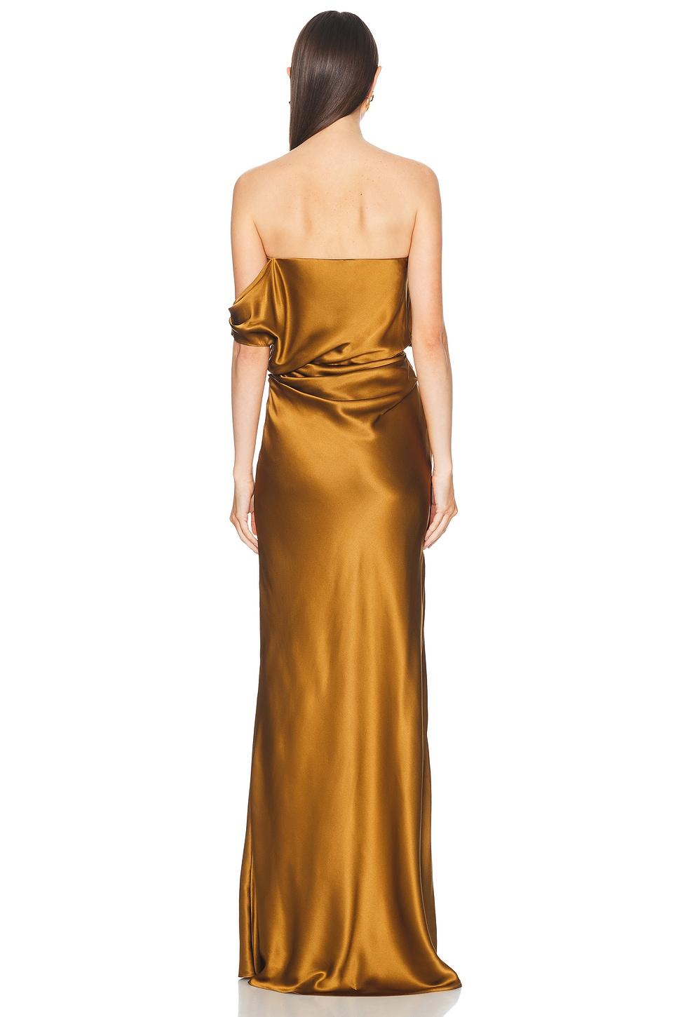 Strapless Arm Drape Gown Product Image