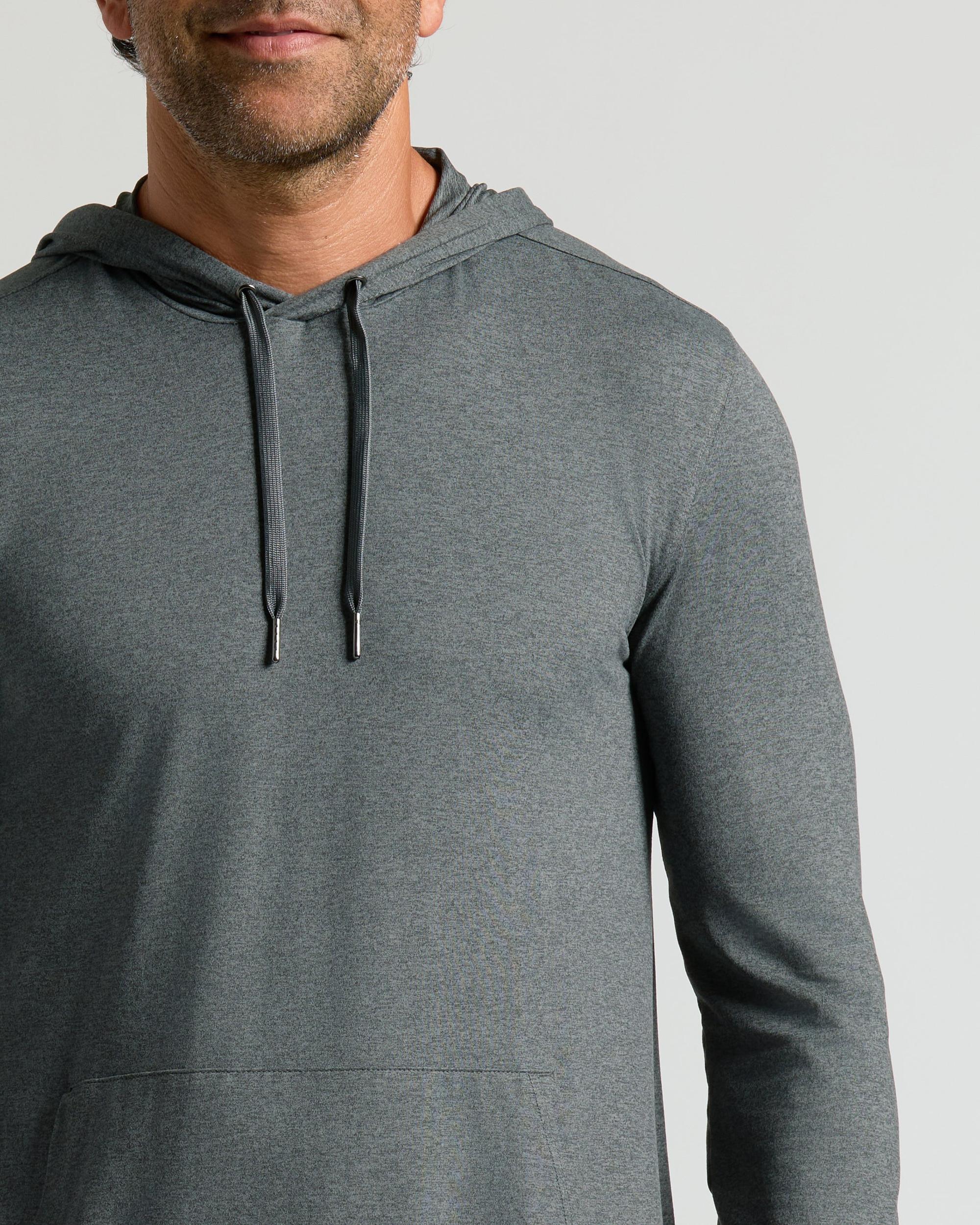 Charcoal Heather Active Comfort Pullover Hoodie Product Image