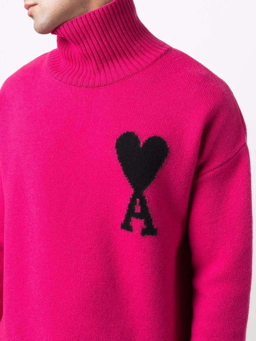 Ami de Coeur roll-neck jumper Product Image