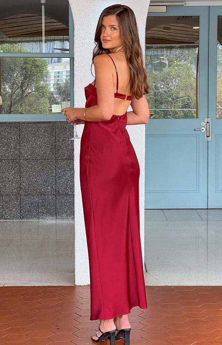 Scarlette Red Maxi Dress Product Image