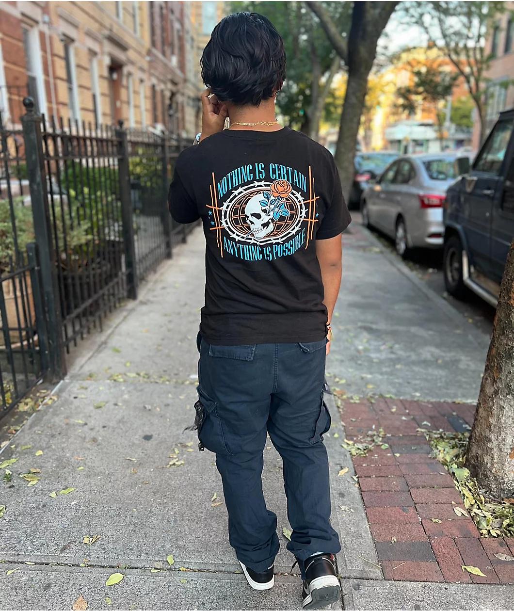 Empyre Nothing Is Certain Black T-Shirt Product Image