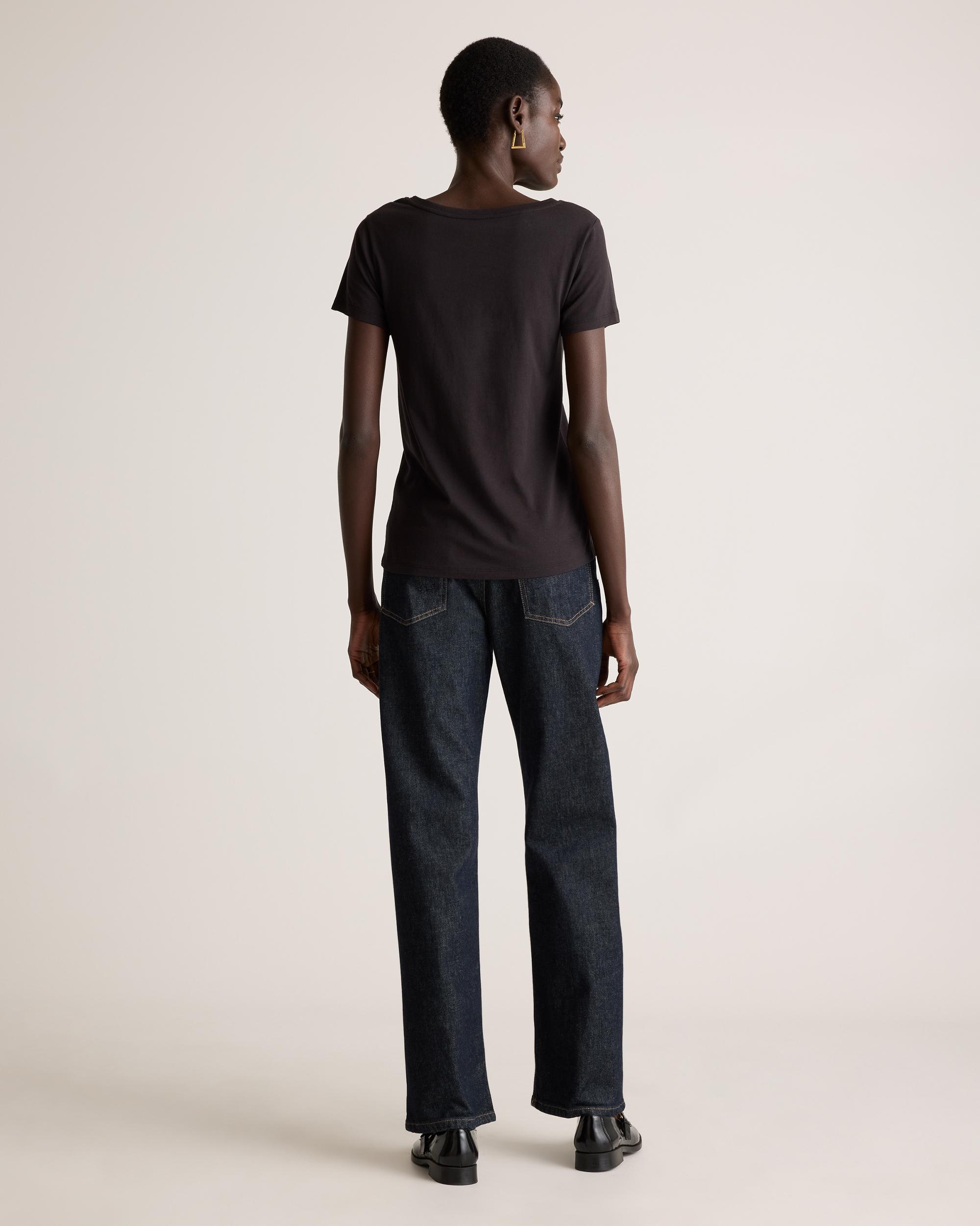 Quince | Women's Cotton Modal Crew Neck T-Shirt Cotton/Modal Product Image