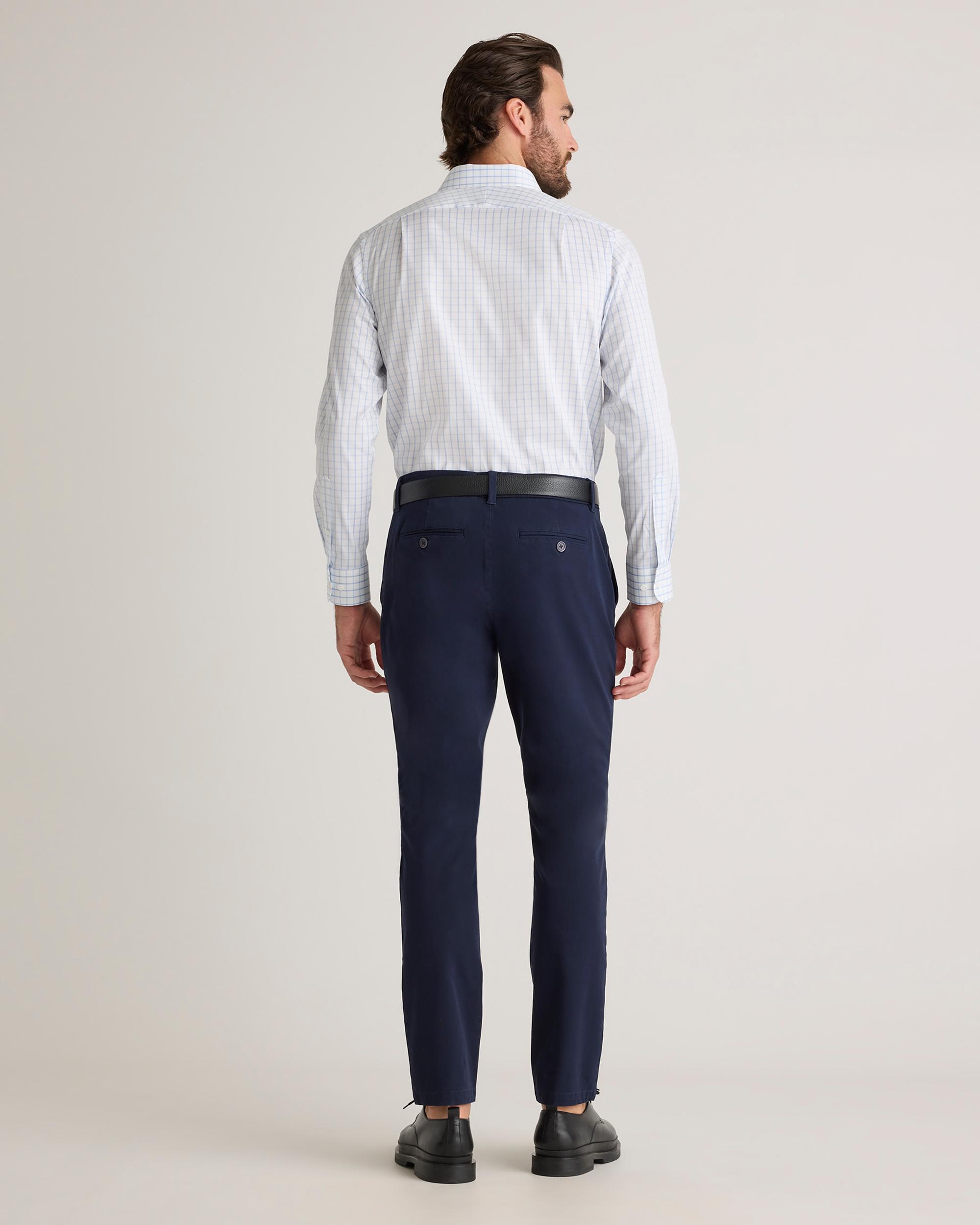 Quince | Men's Stretch Twill Dress Shirt Organic Cotton Product Image