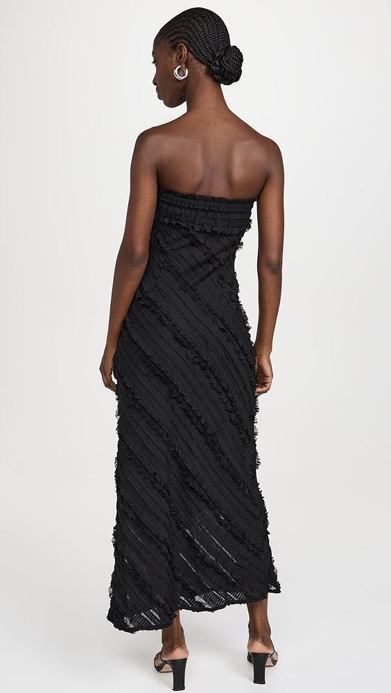 endless rose Strapless Ruffled Maxi Dress | Shopbop Product Image