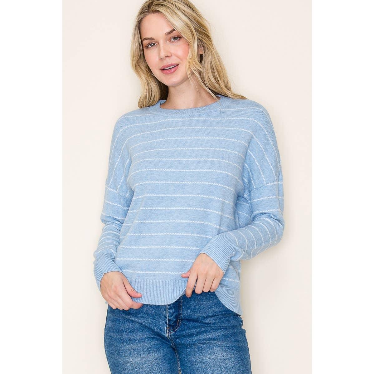 Where I'm Going Striped Sweater *FS Product Image