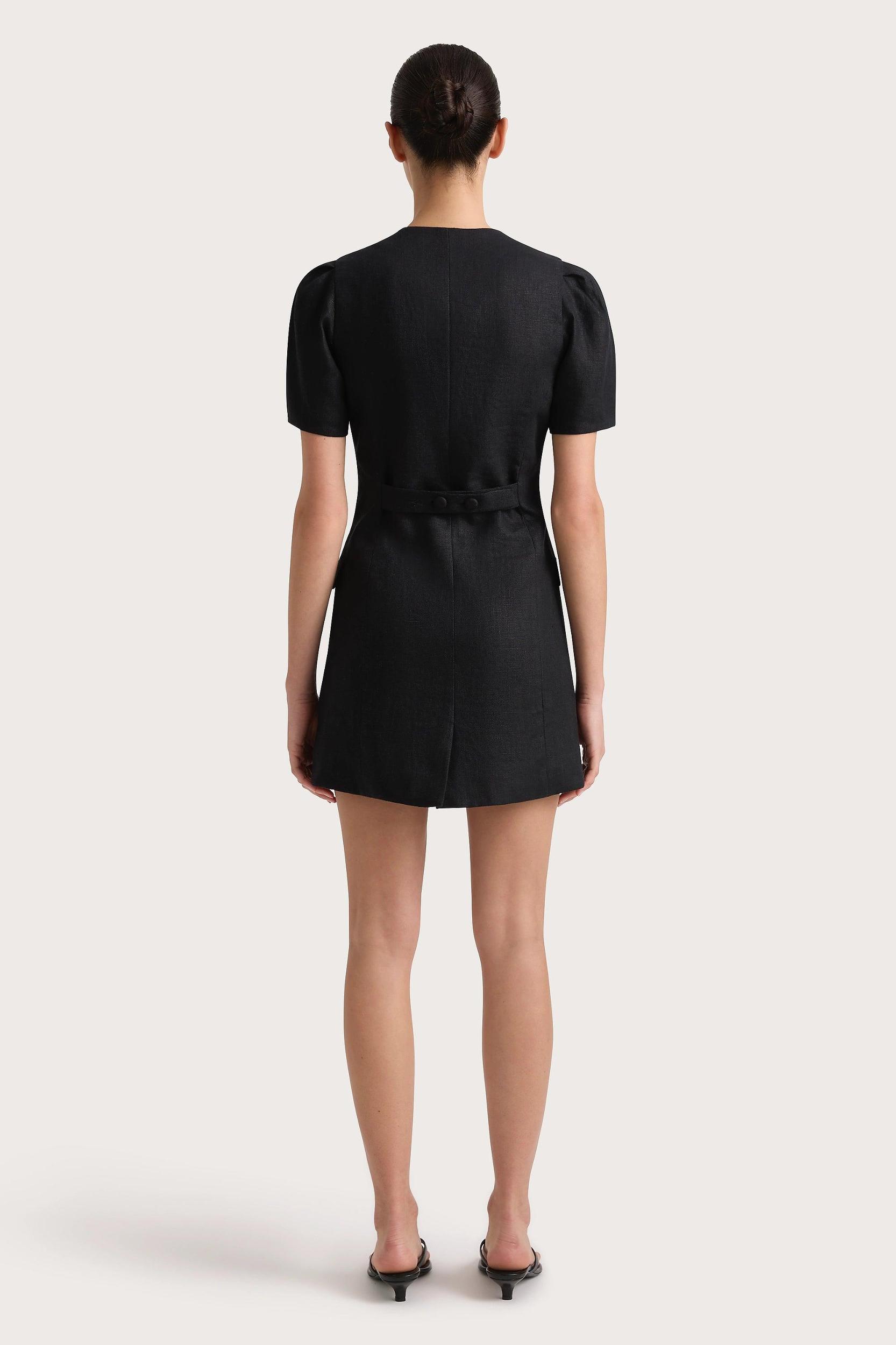 Emma Mini Dress Black - Final Sale Product Image