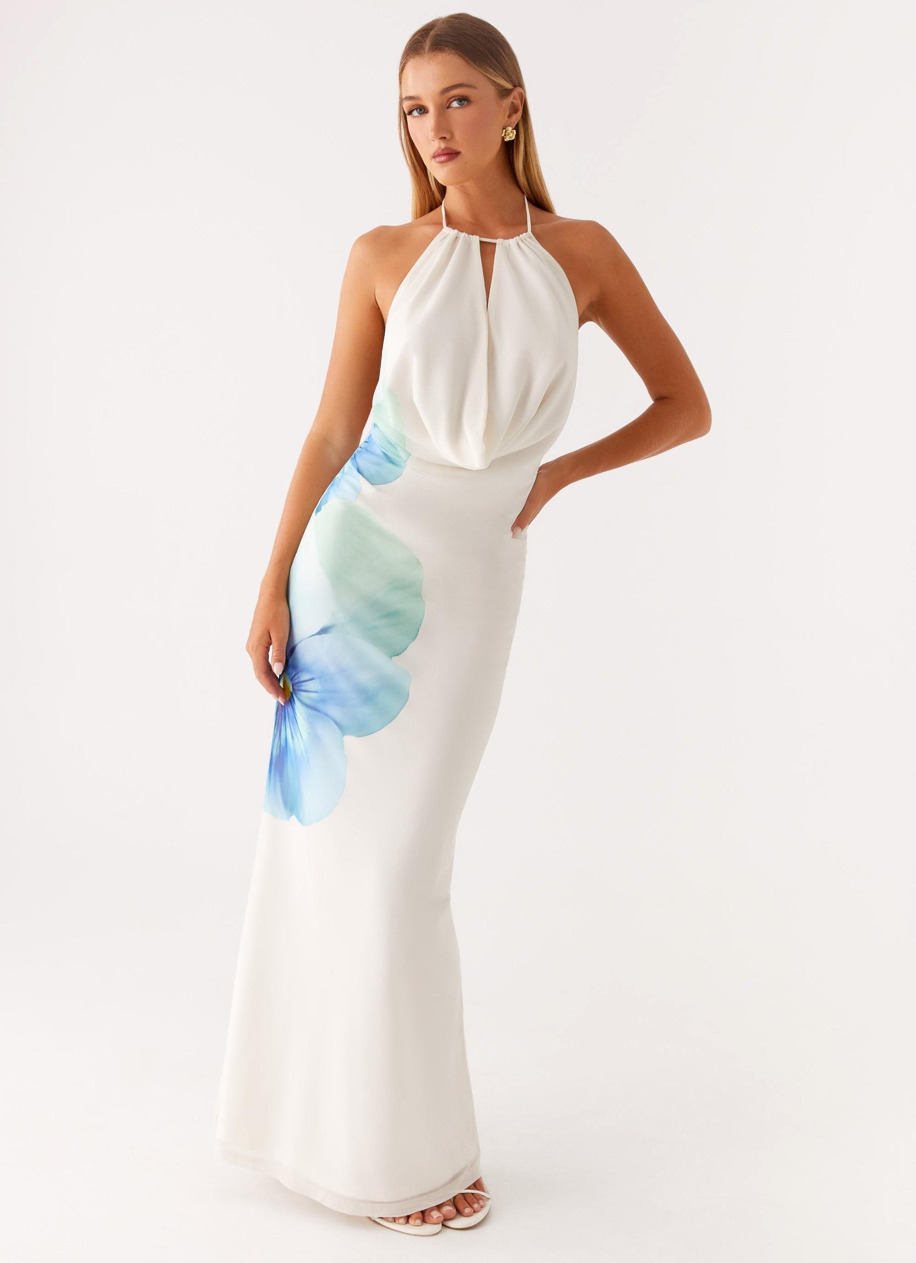 Elo Maxi Dress - Ivory Product Image
