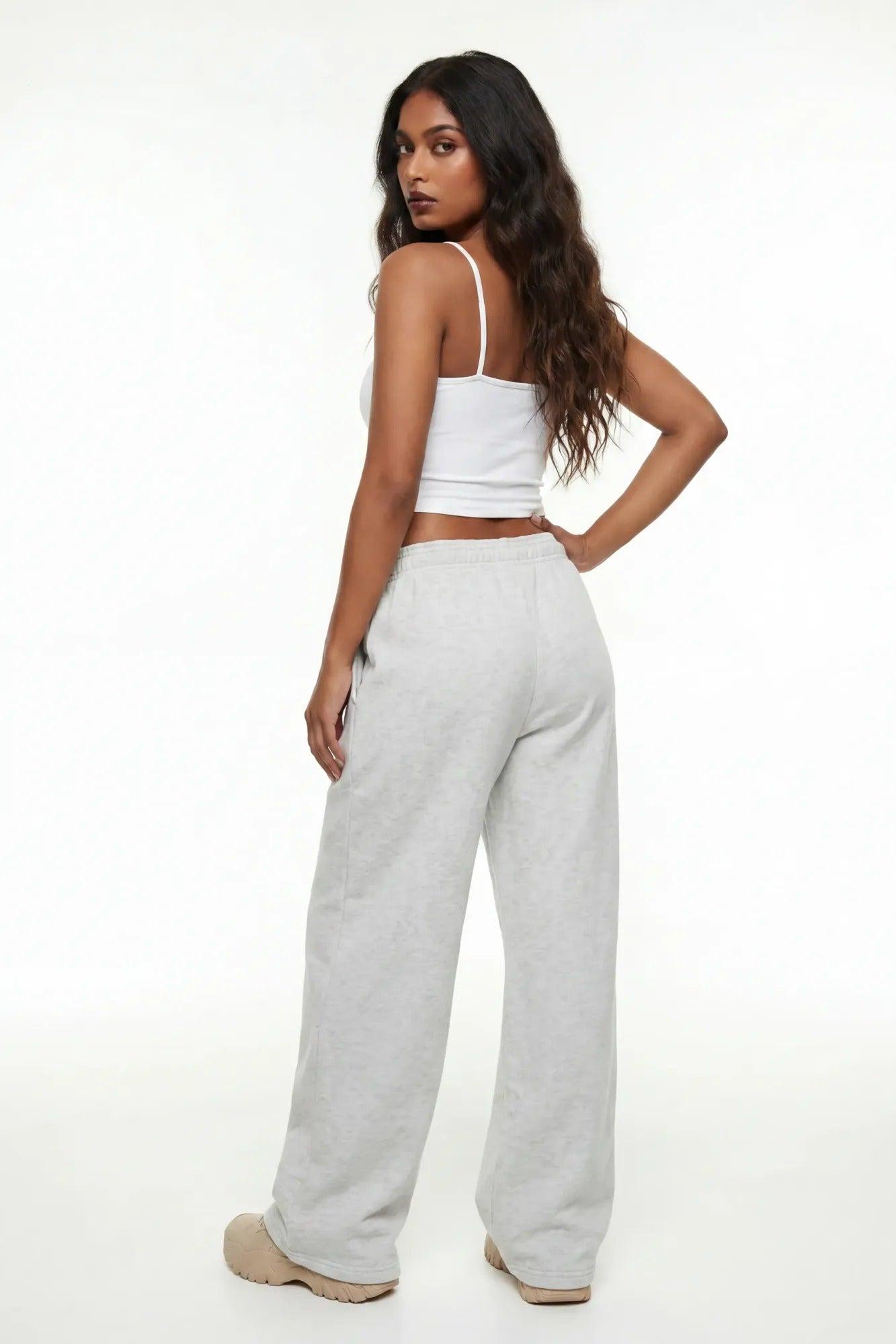 Graphic Ultra Wide Leg Sweatpant Female Product Image