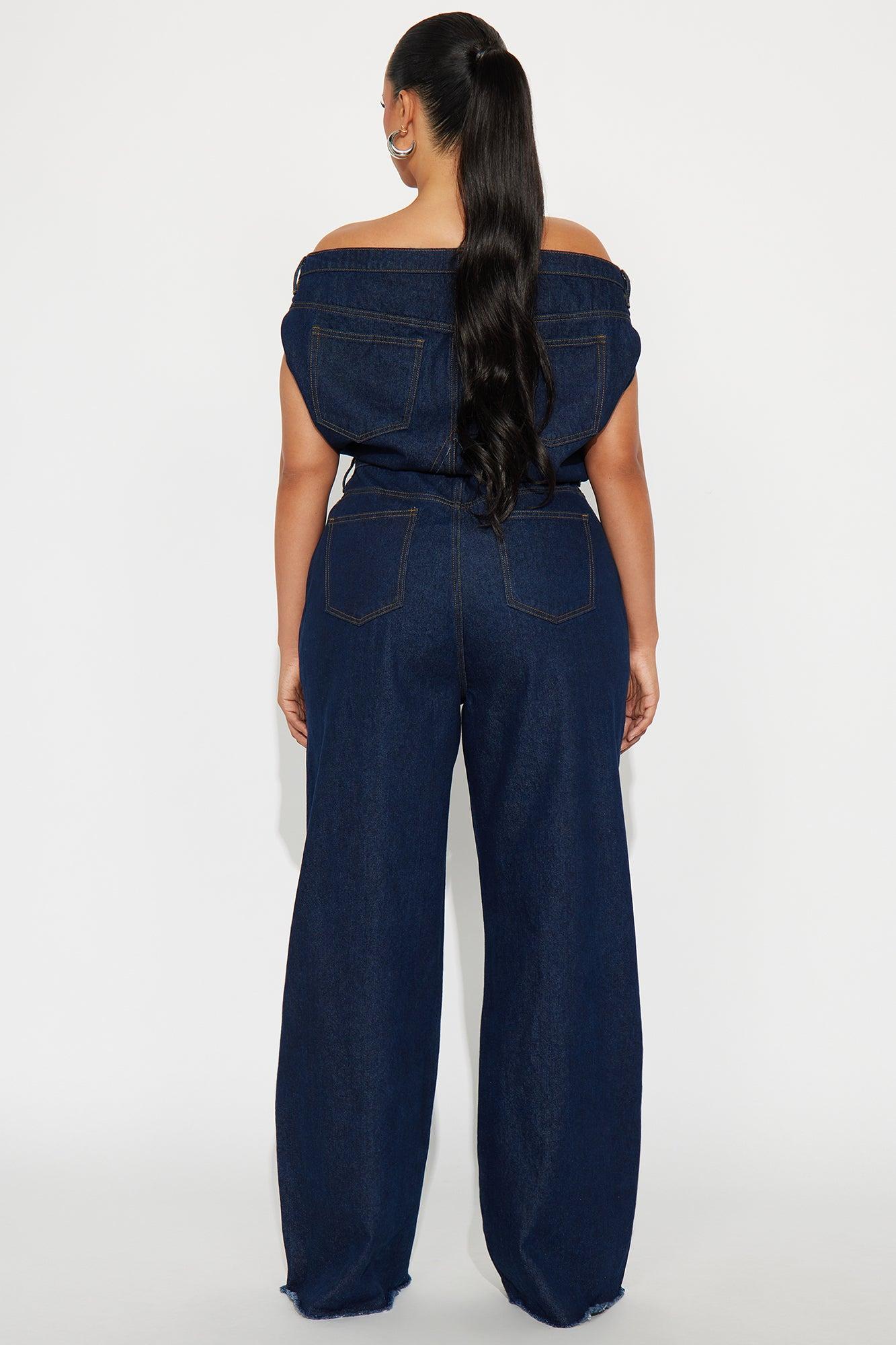 Dakota Denim Jumpsuit - Indigo Female Product Image