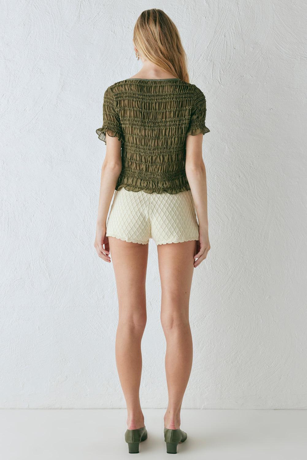 Sofia Top Khaki Product Image