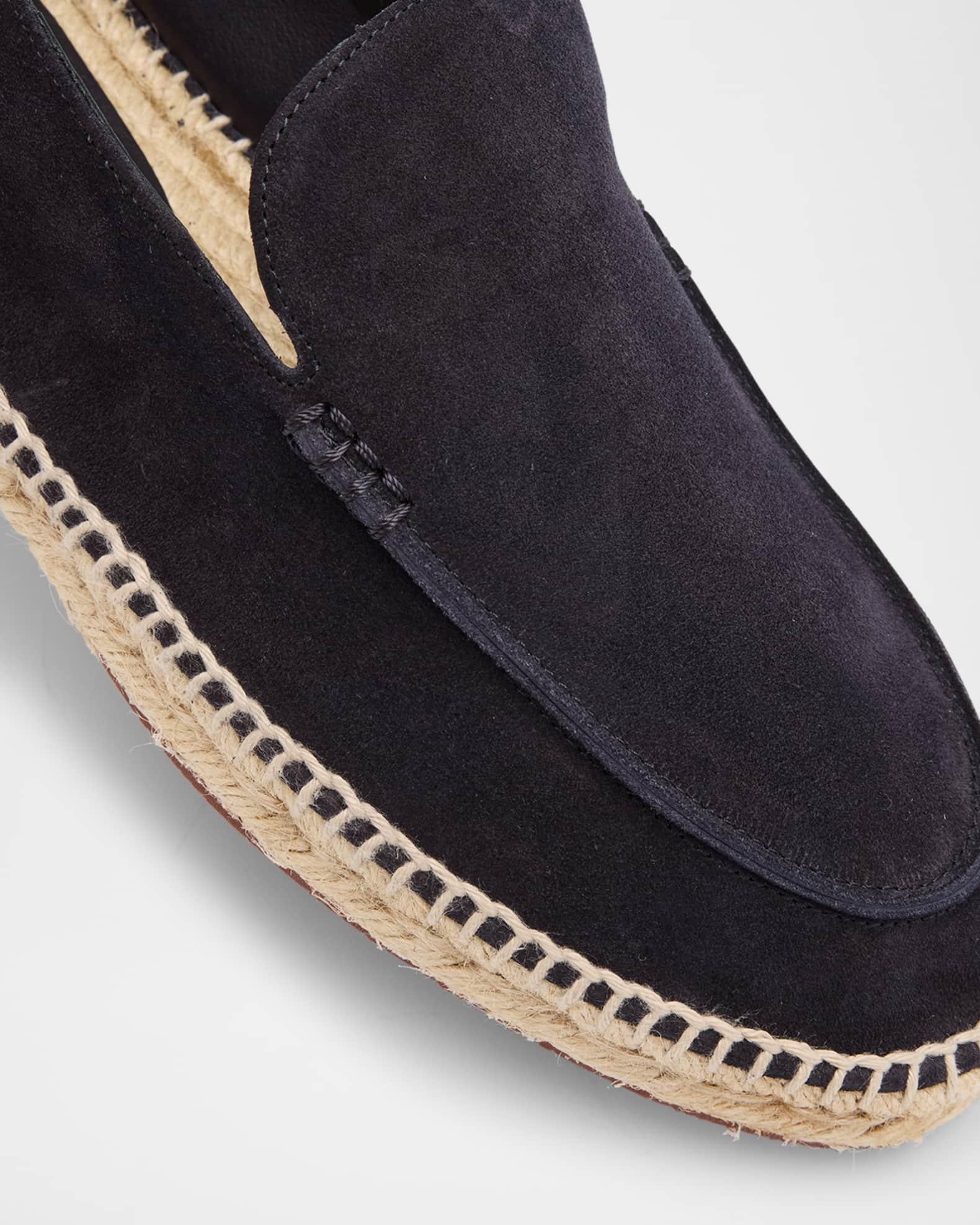 Men's Foldover Suede Espadrille Product Image