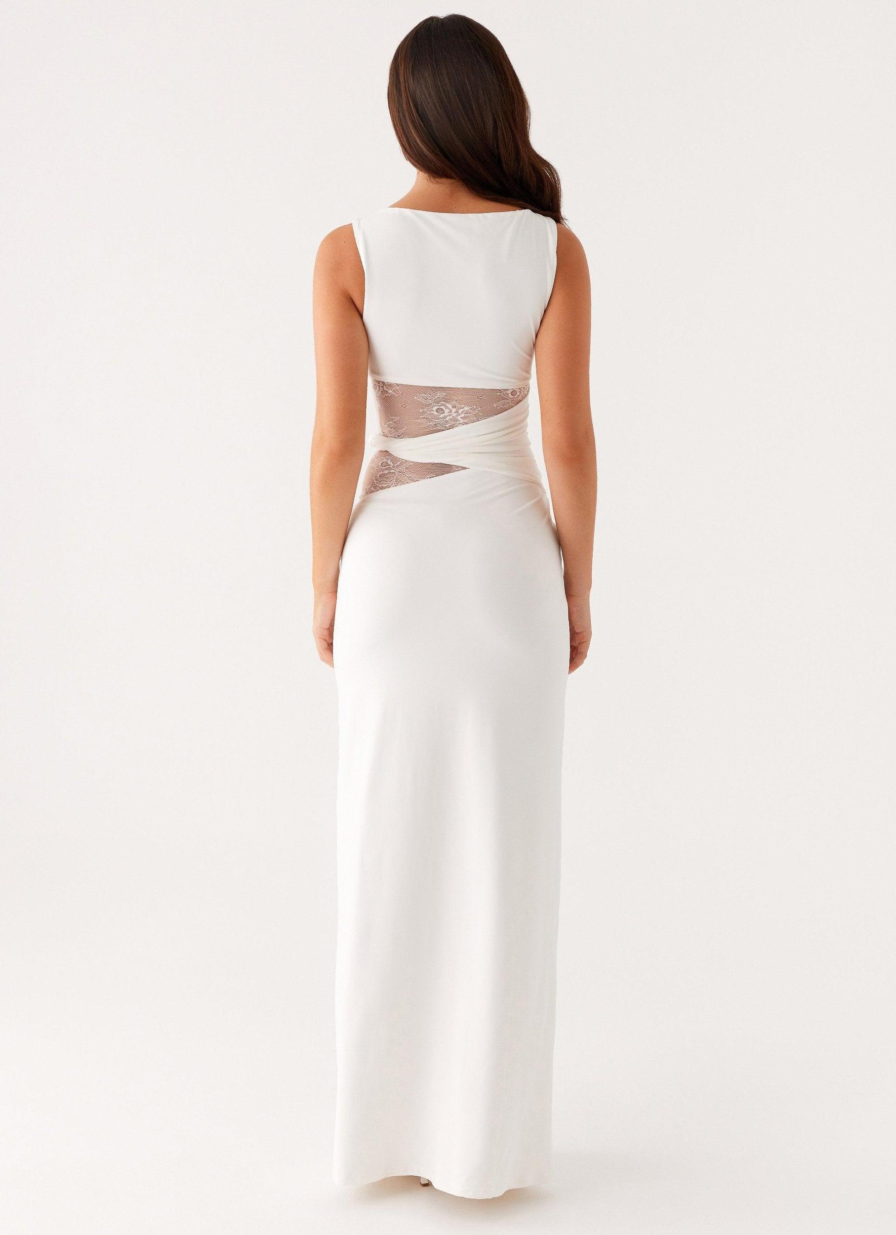 Karma Maxi Dress - White Product Image