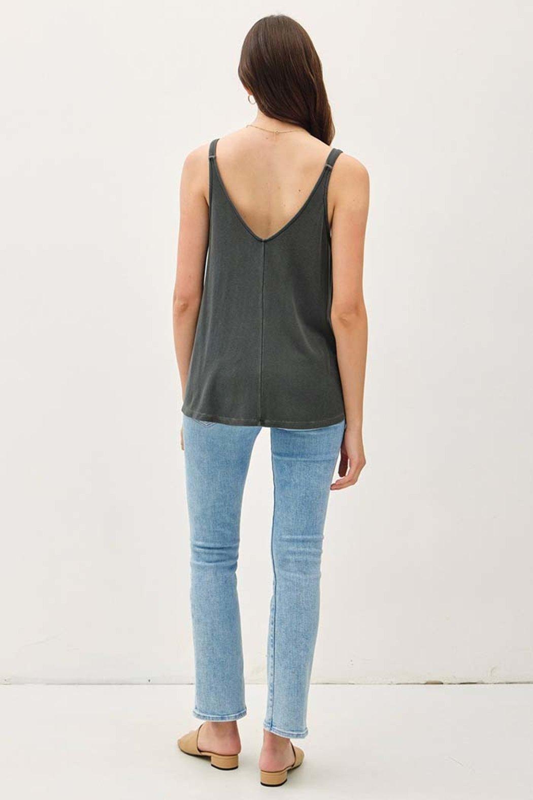 Flowy V Neck Tank Top Product Image