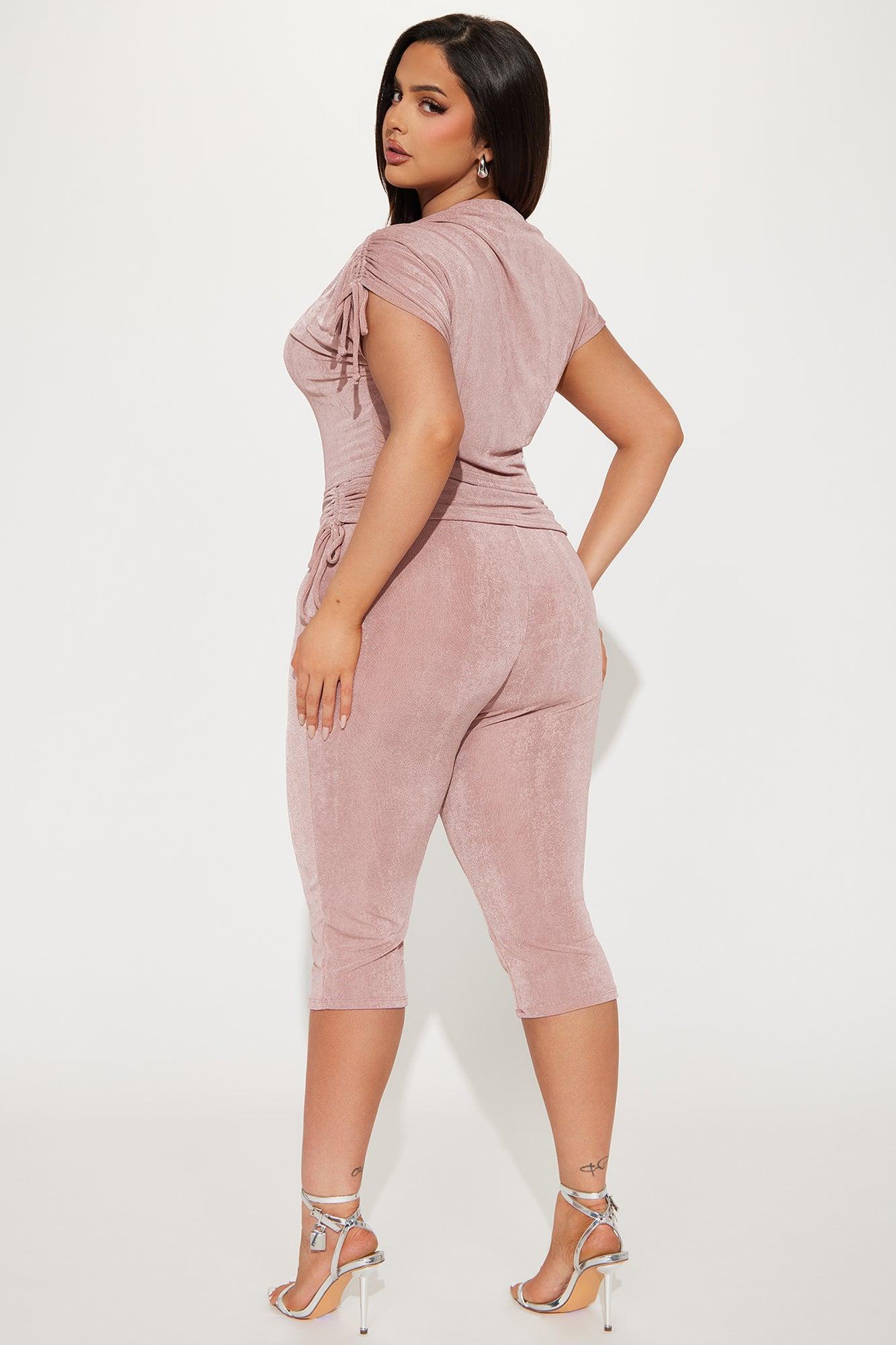 Date Night Capri Set - Mauve Product Image