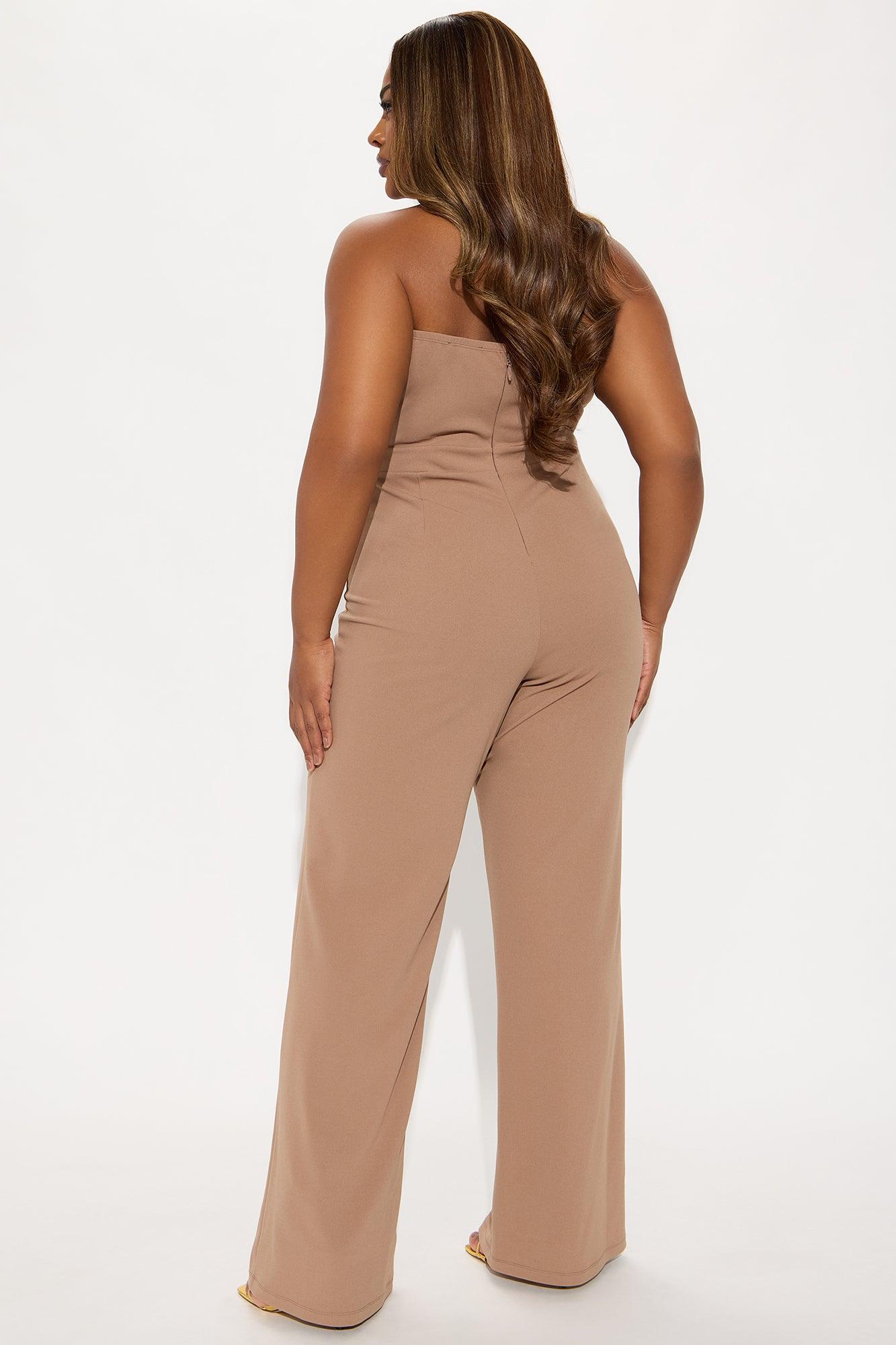 Perfect Persona Jumpsuit - Mocha Female Product Image