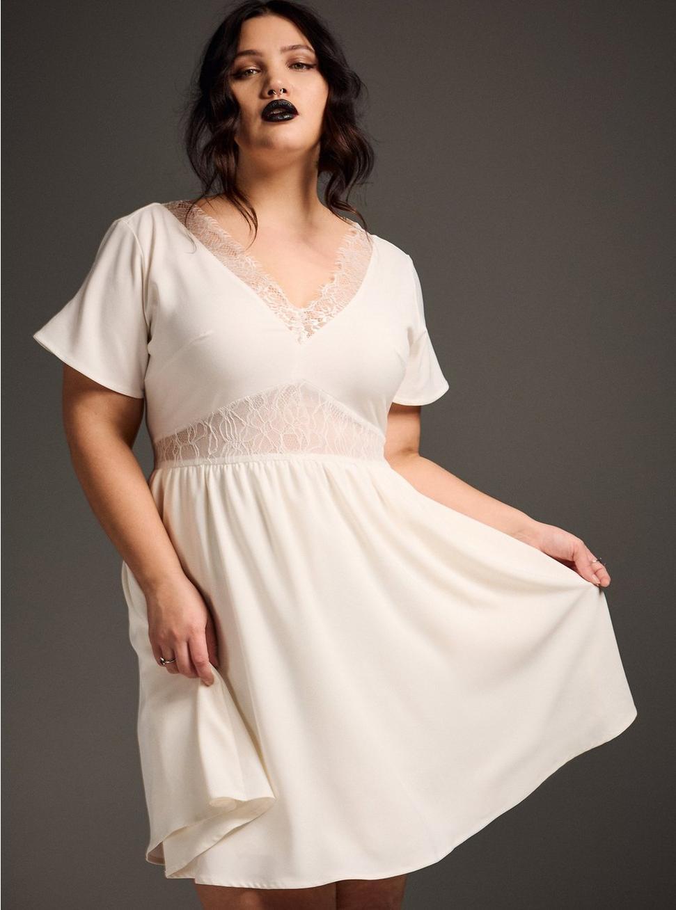 Nightfall Babydoll Mini Dress Product Image