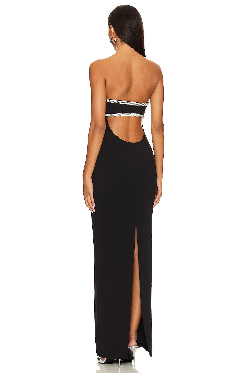 Lovers and Friends x Rachel Cosette Gown in Black Product Image