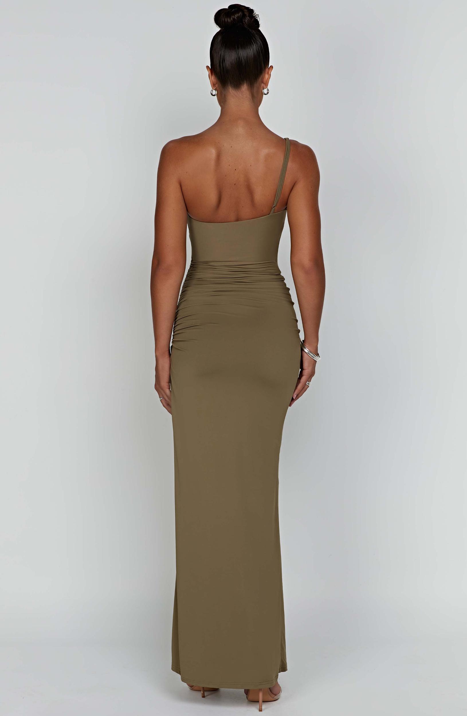 Zuri Maxi Dress - Khaki Product Image