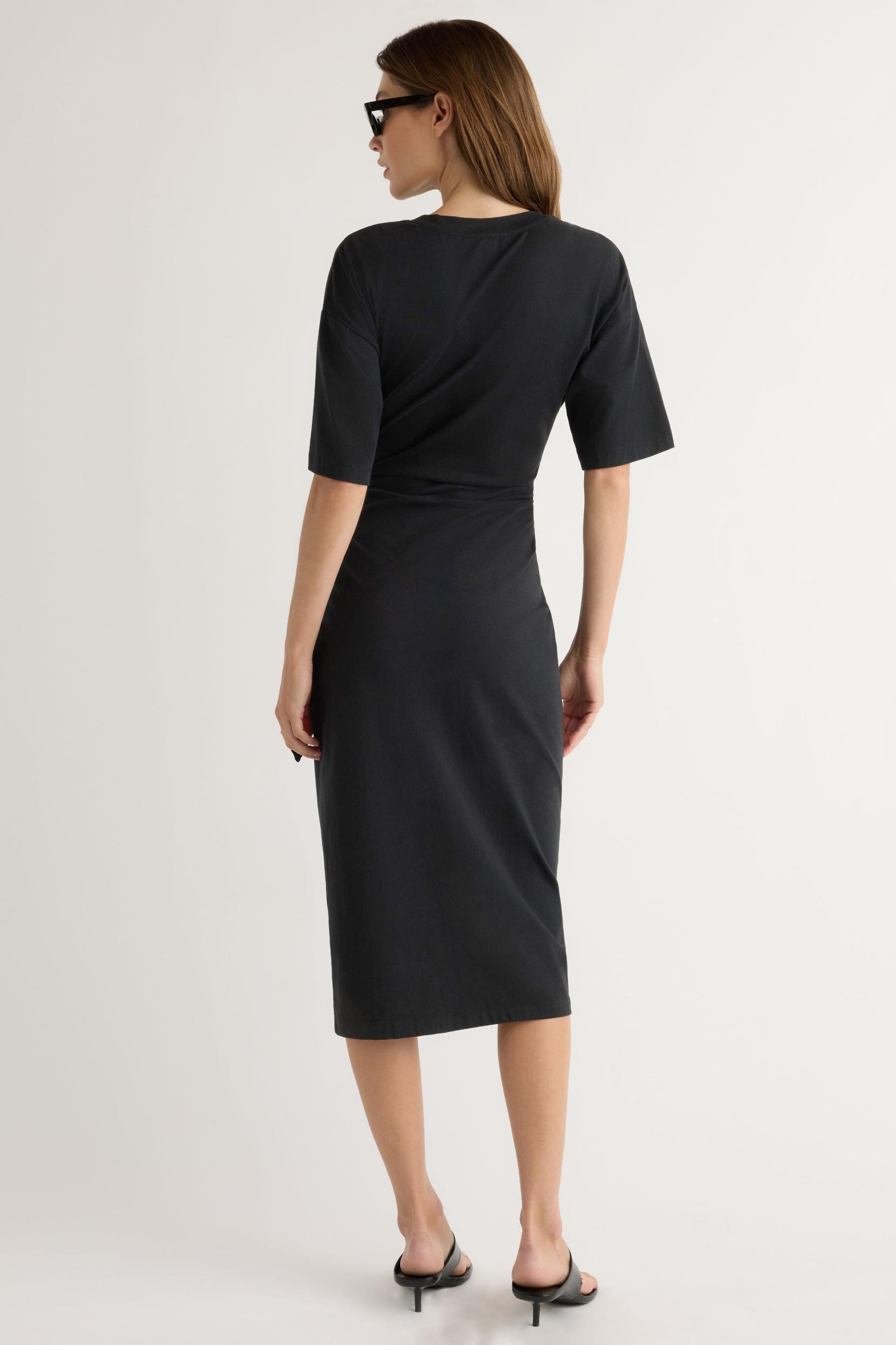 Noa Organic Cotton T-Shirt Wrap Dress Product Image