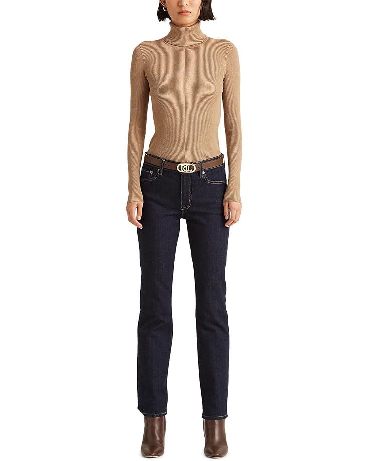 Silk-Blend Turtleneck Sweater Product Image