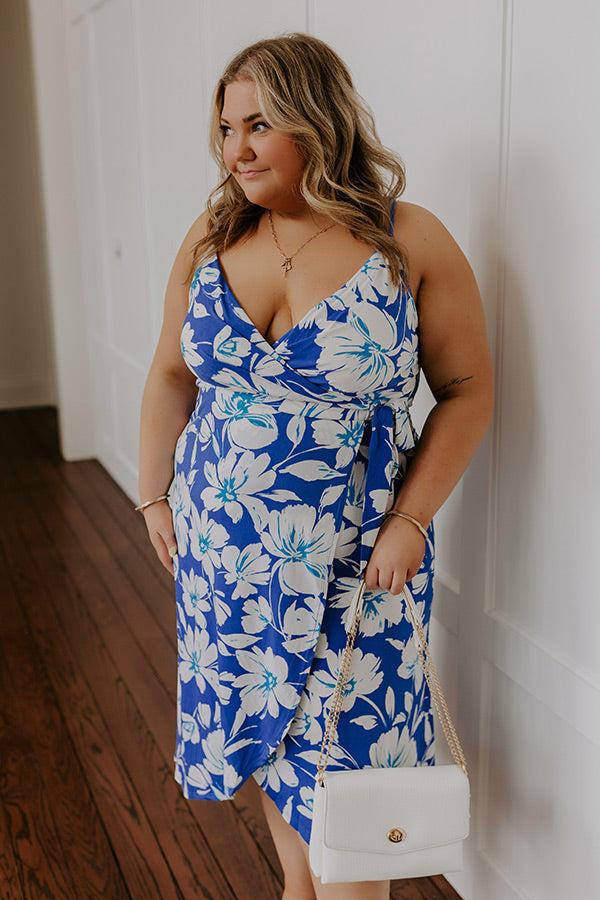 Vacay To Paradise Floral Midi Curves Product Image