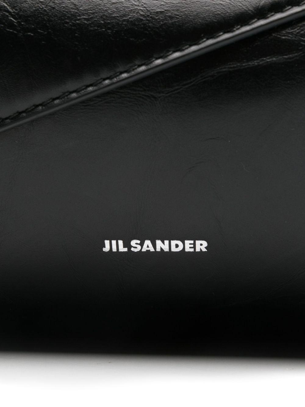 logo-print leather tote bag Product Image