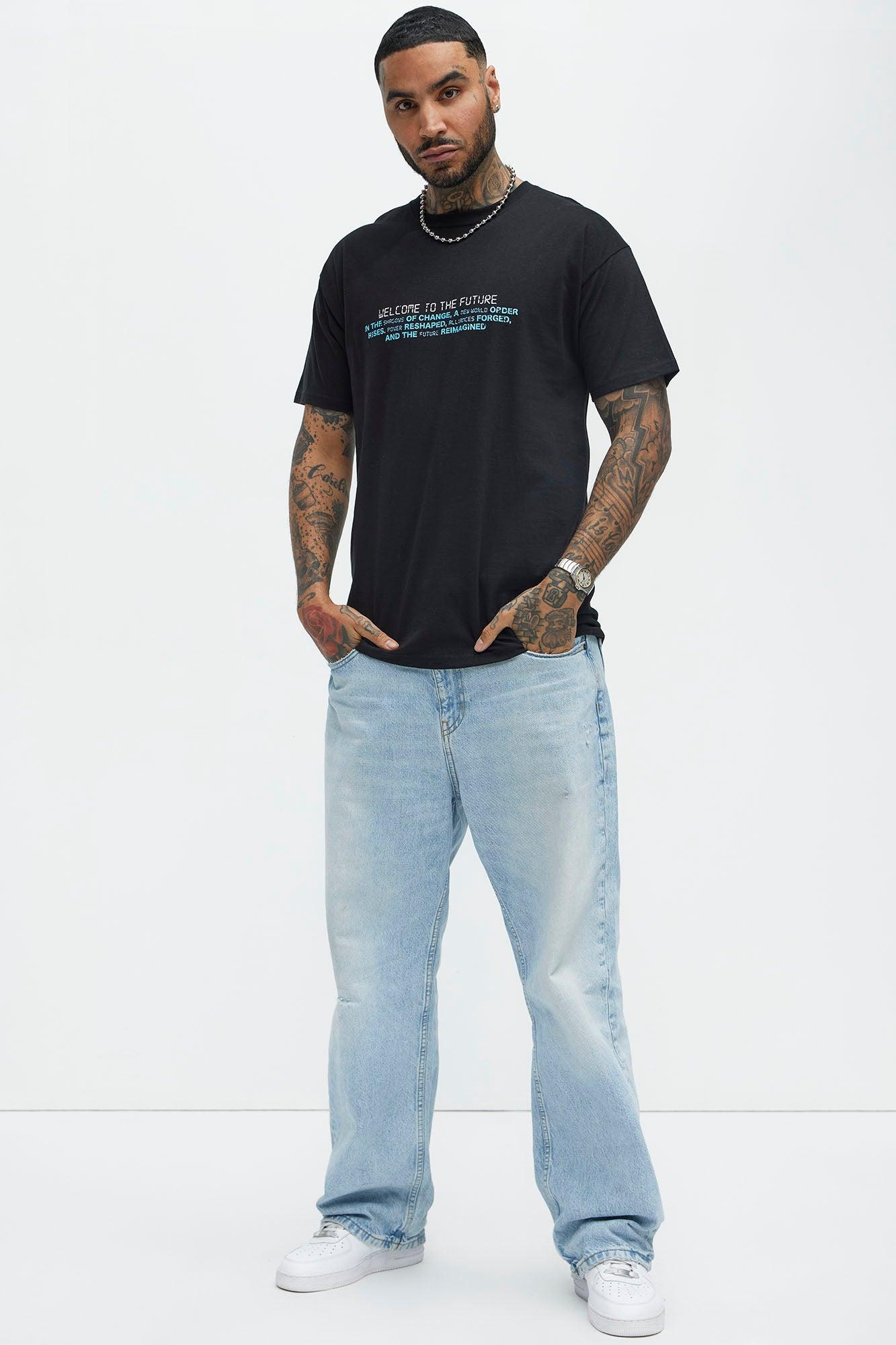 Welcome To The Future Short Sleeve Tee - Black Product Image