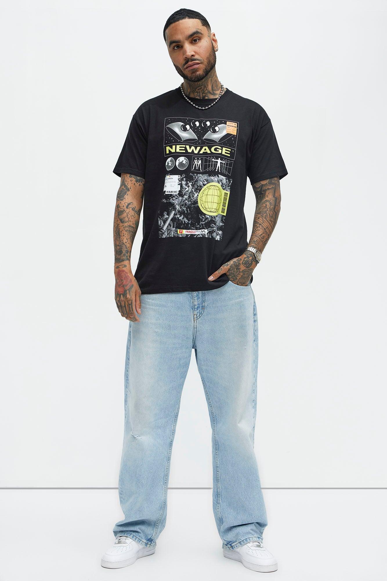 New Age Universe Short Sleeve Tee - Black Product Image
