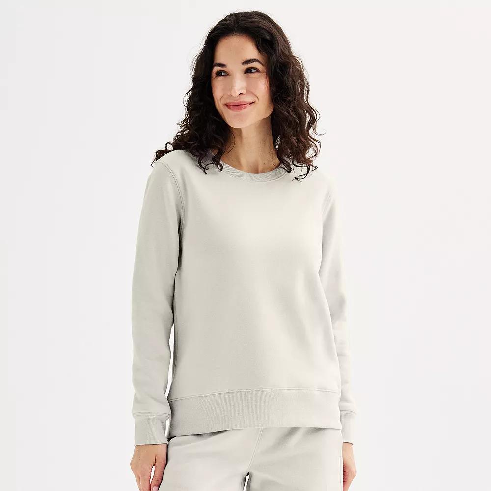 Women's Tek Gear® Ultrasoft Fleece Crewneck Sweatshirt,  Product Image
