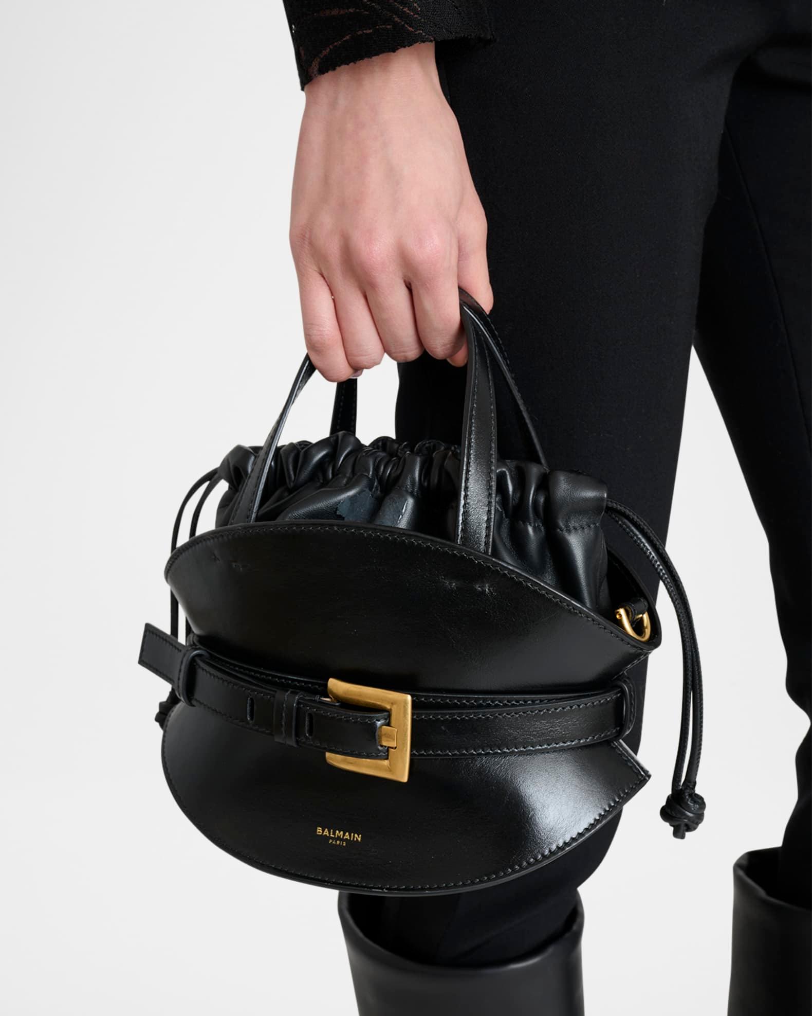 Shuffle Mini Top-Handle Bag in Calfskin  Product Image