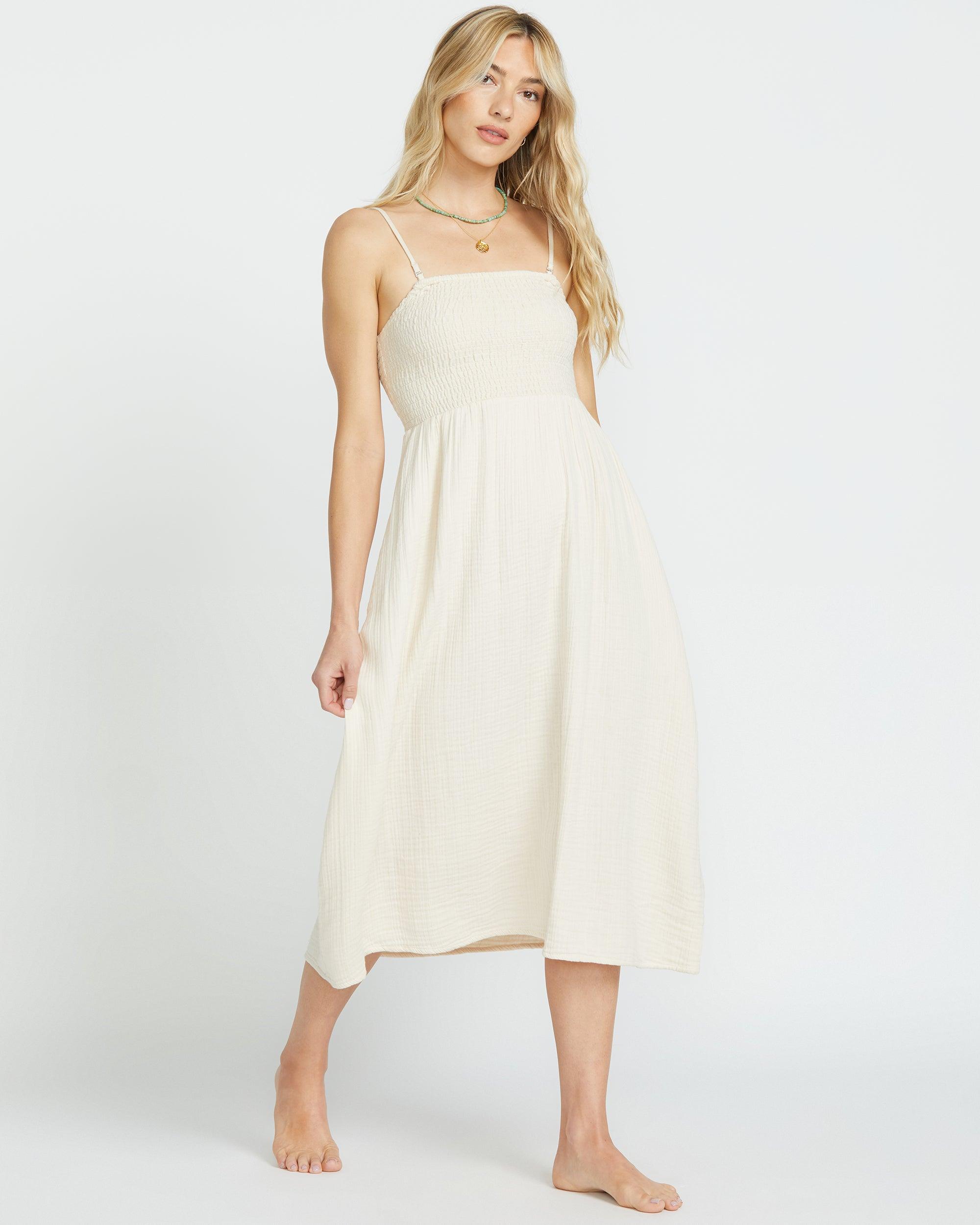 Off The Coast Dress - Whitecap Female Product Image