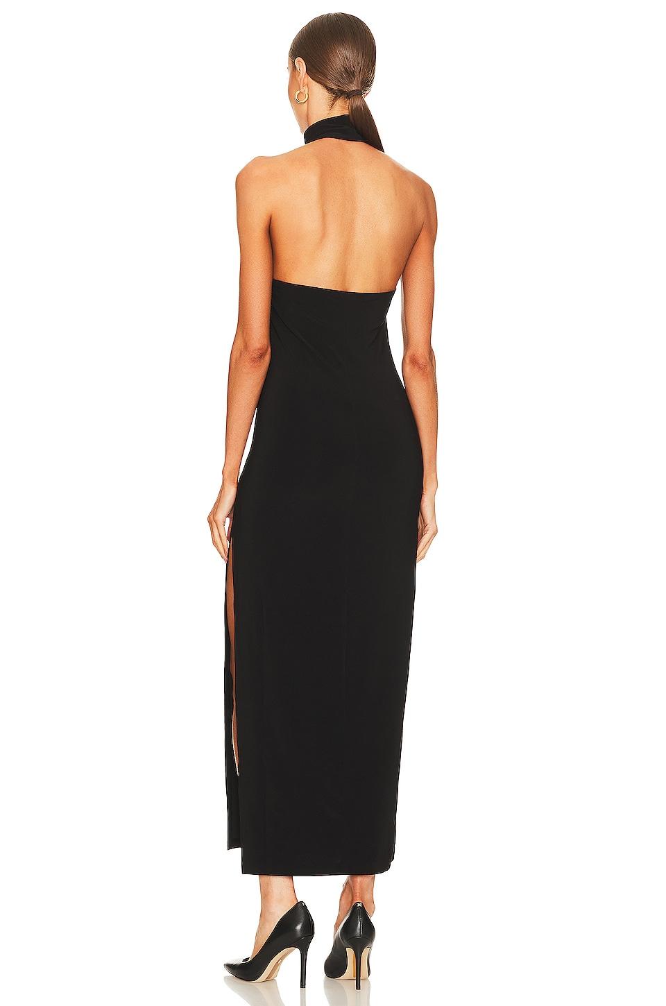 x REVOLVE Halter Turtle Size Slit Gown Norma Kamali Product Image