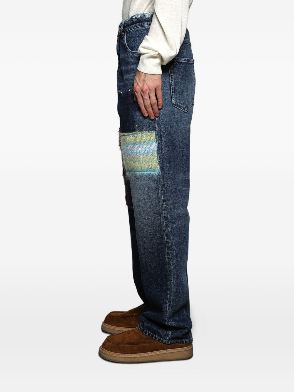 logo-patch jeans Product Image