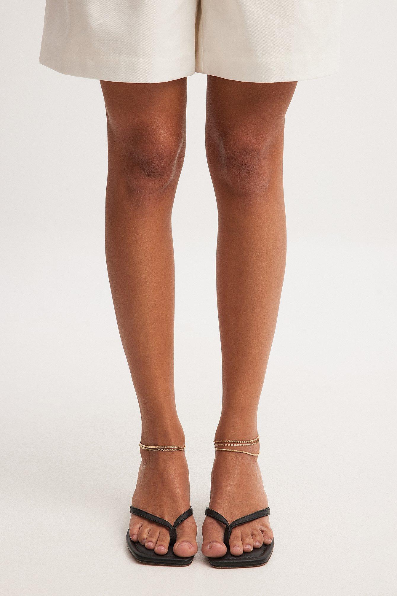 Multipack Chain Anklets Product Image