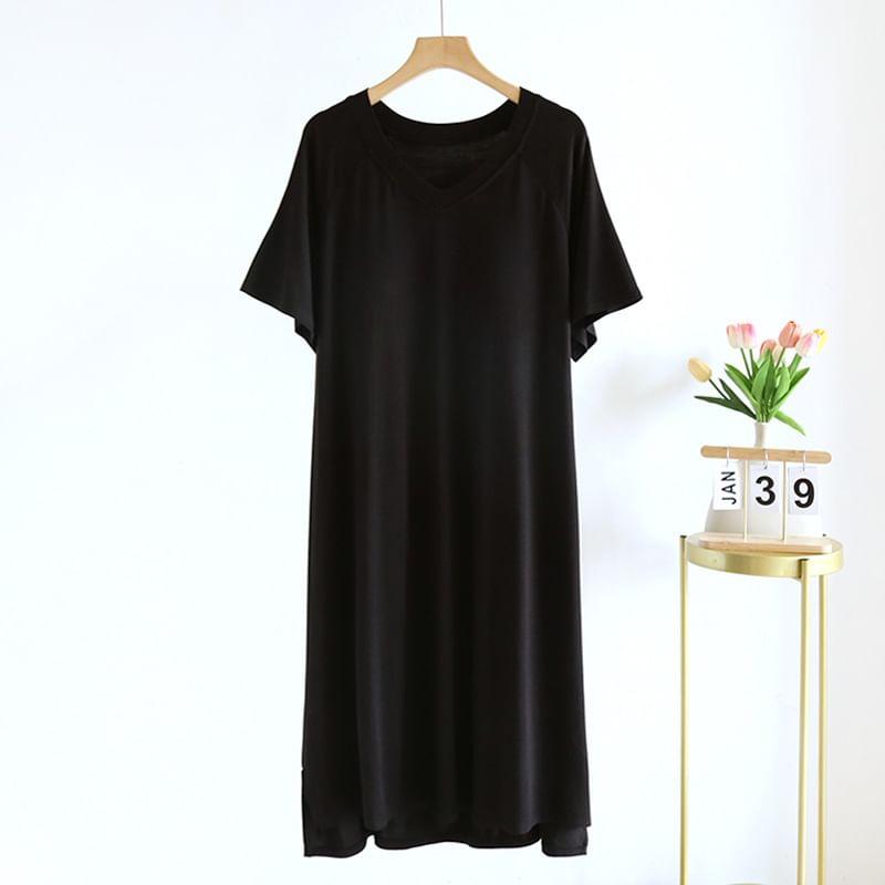 Plain Pajama Dress Product Image