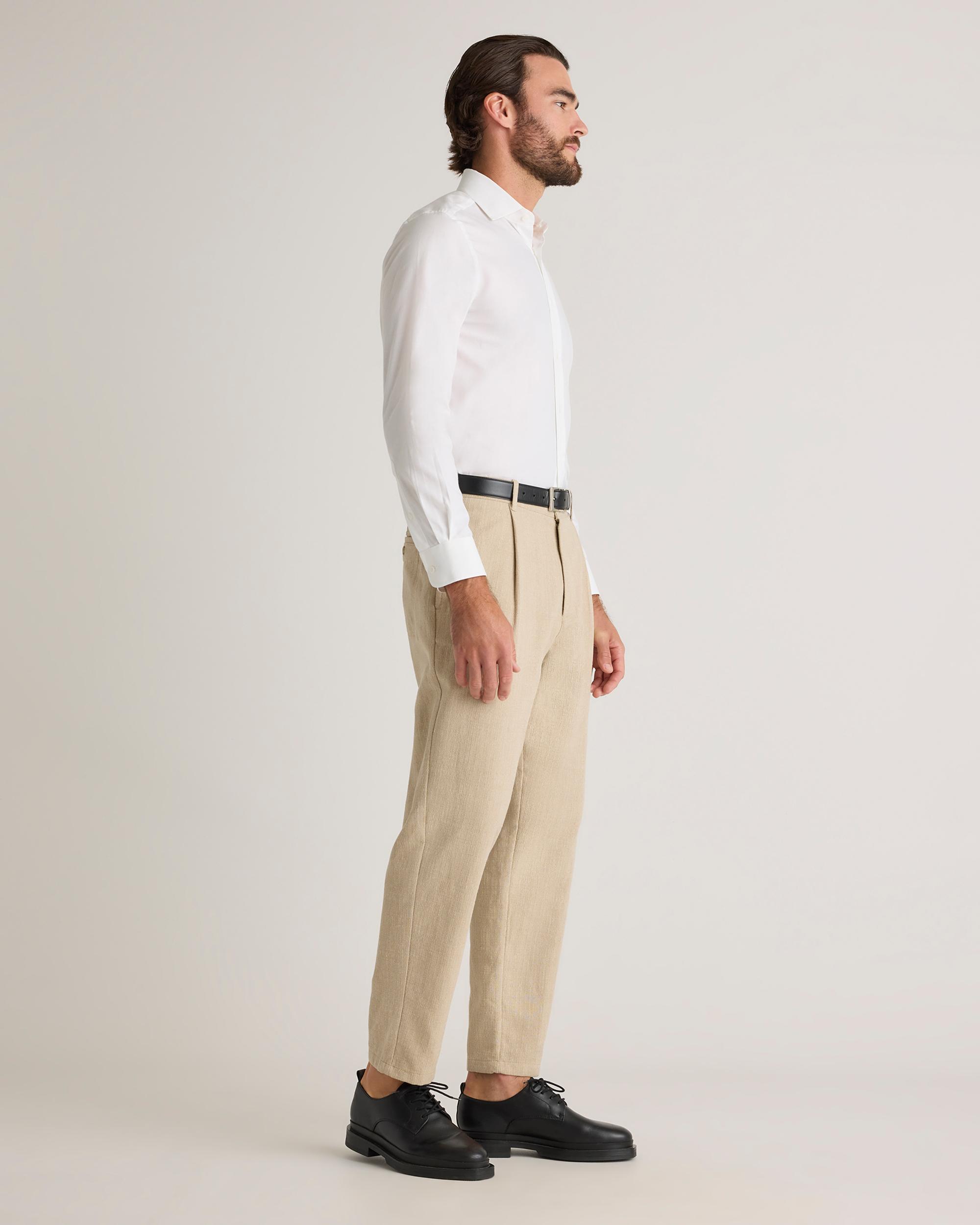 Quince | Men's Cashmere Dress Shirt Organic Cotton Product Image