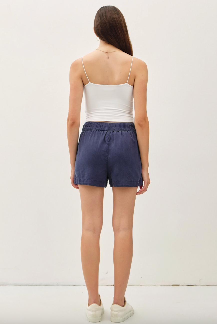 High Rise Drawstring Short Product Image