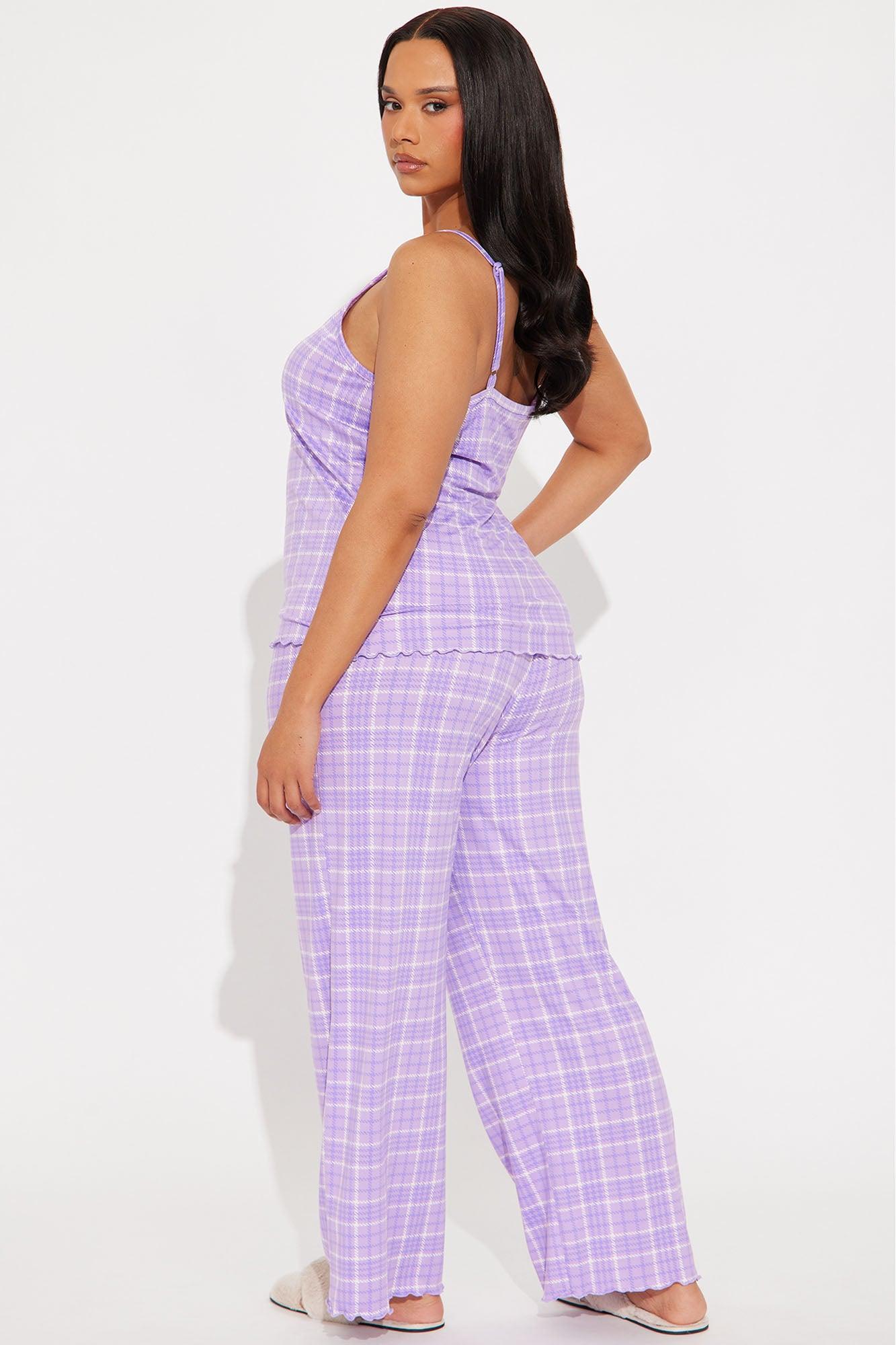 Back To Bed PJ Pant Set - Lavender Female Product Image