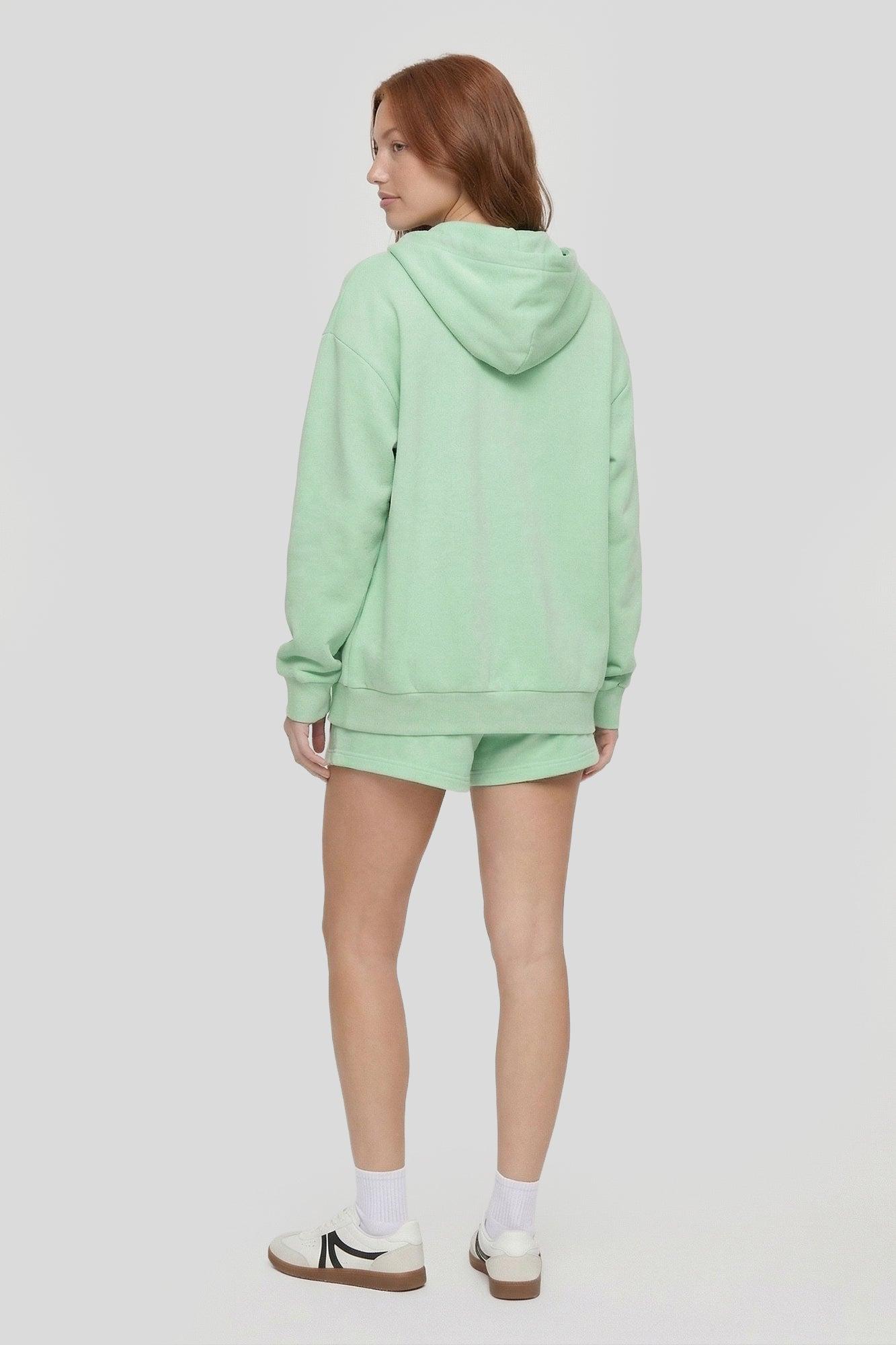 Fleece Zip-Up Hoodie Female Product Image