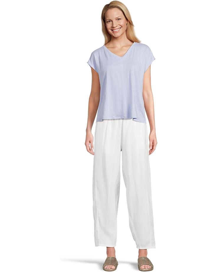 Women's Eileen Fisher V-Neck Square Tee Product Image
