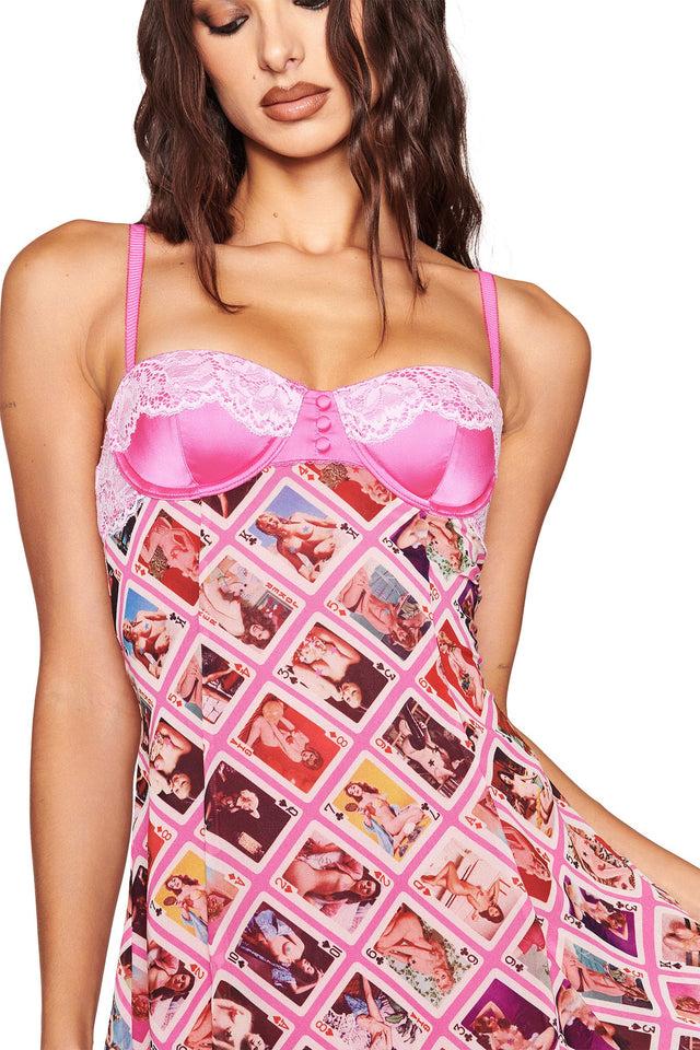 LUELLA MINI DRESS - PINK Product Image