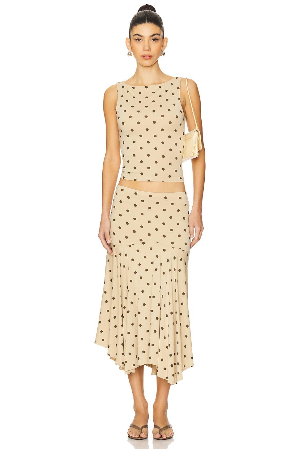 Maeve Midi Skirt With Jean Product Image