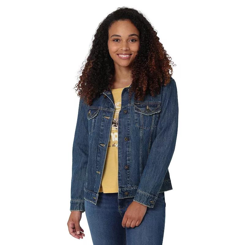Womens Wrangler Memory Maker Denim Jacket Product Image
