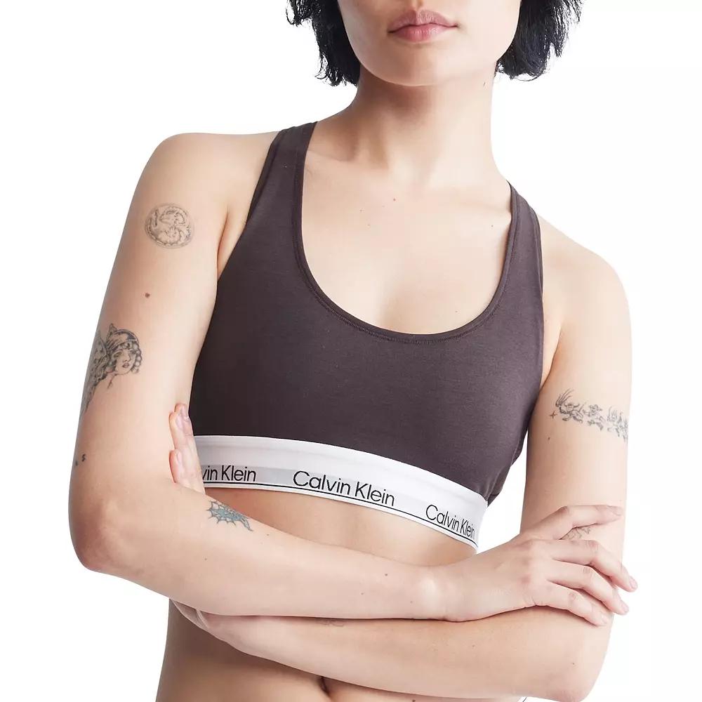 Calvin Klein Modern Cotton Naturals Unlined Bralette QF7044, Women's,  Product Image