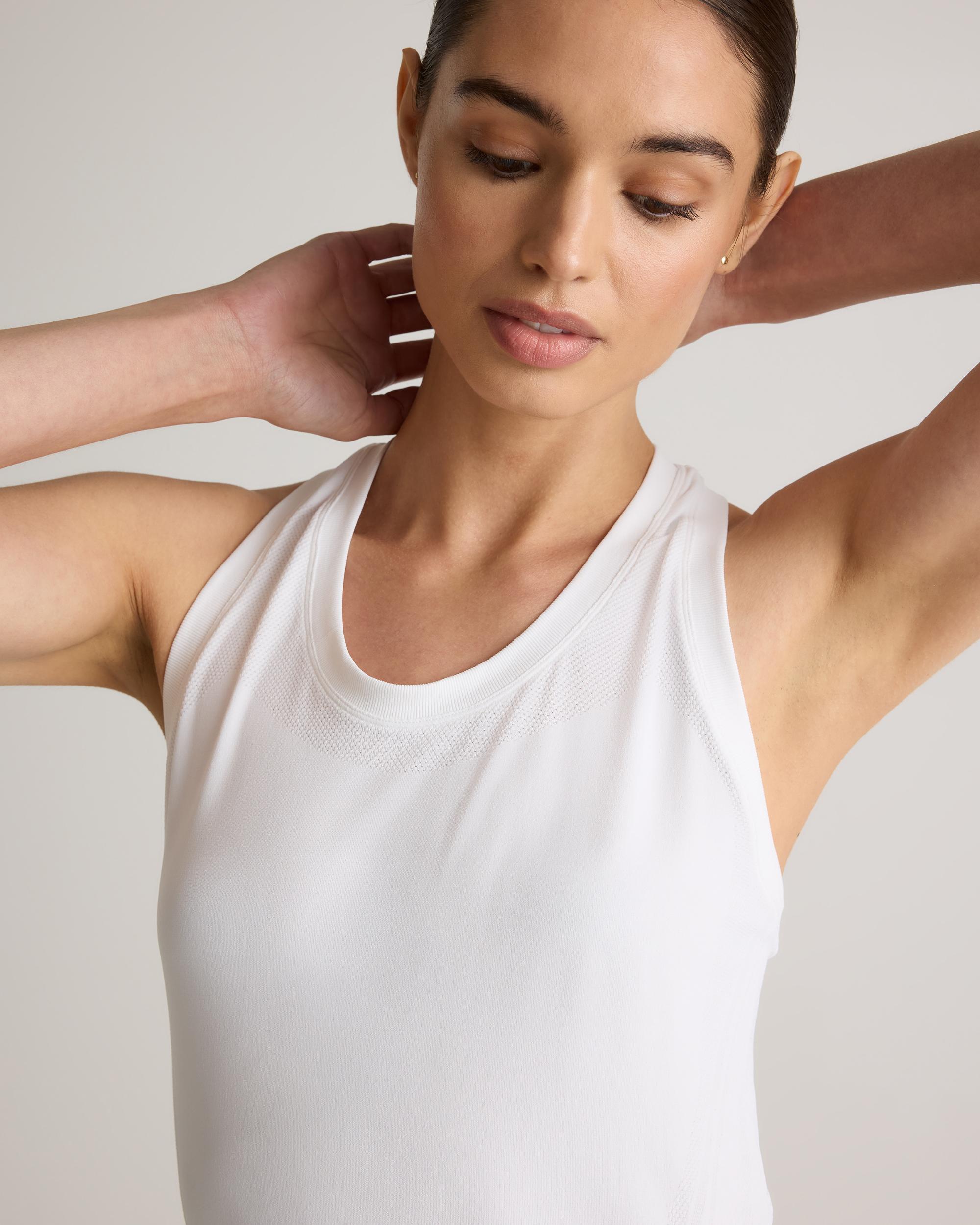 Quince | Women's Seamless Racerback Tank Top Size XL, Nylon Product Image